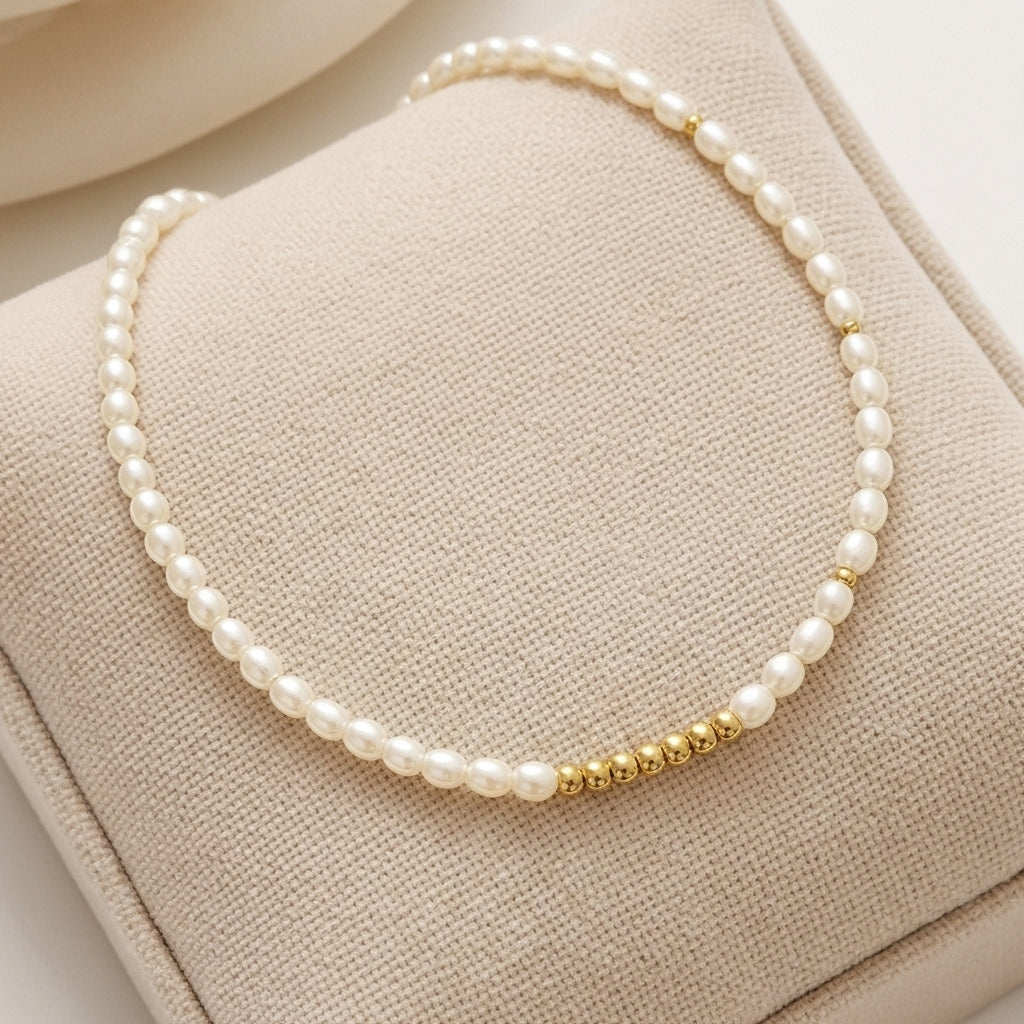 جوهر حر مع لويزة مغربية من ذهب عيار 18