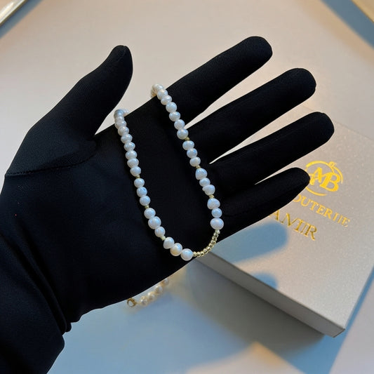 جوهر حر مع لويزة مغربية من ذهب عيار 18