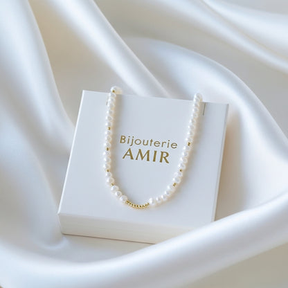 جوهر حر مع لويزة مغربية من ذهب عيار 18